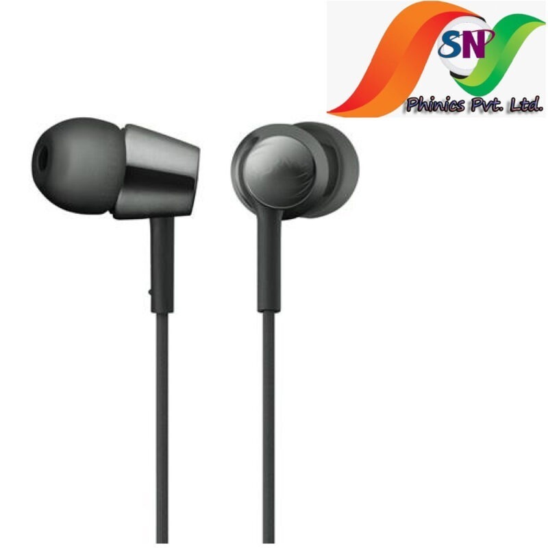 Wired 1.25 m Black Headsets