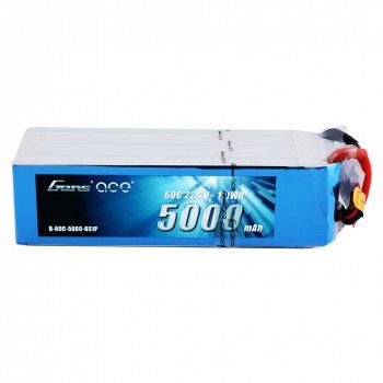 16050-1772_image_0.jpg Gens Ace 5500 mAh 14.8 V Lithium Ion Batteries