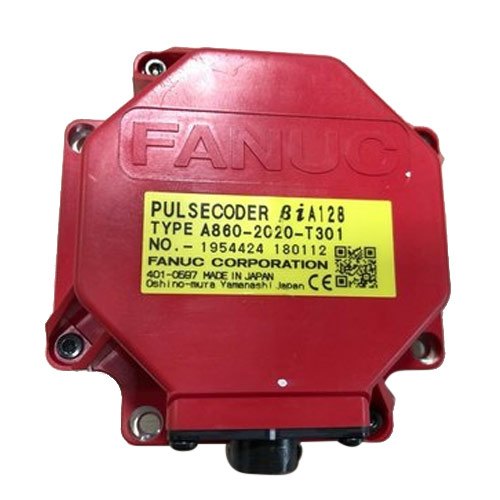 16050-2301_image_0.jpg Fanuc A860-2020-T301 126 PPR 12-24 VDC Rotary Encoder PulseCoder