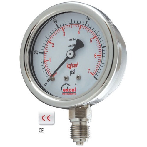 0 - 100 bar Pressure Gauge 50 mm