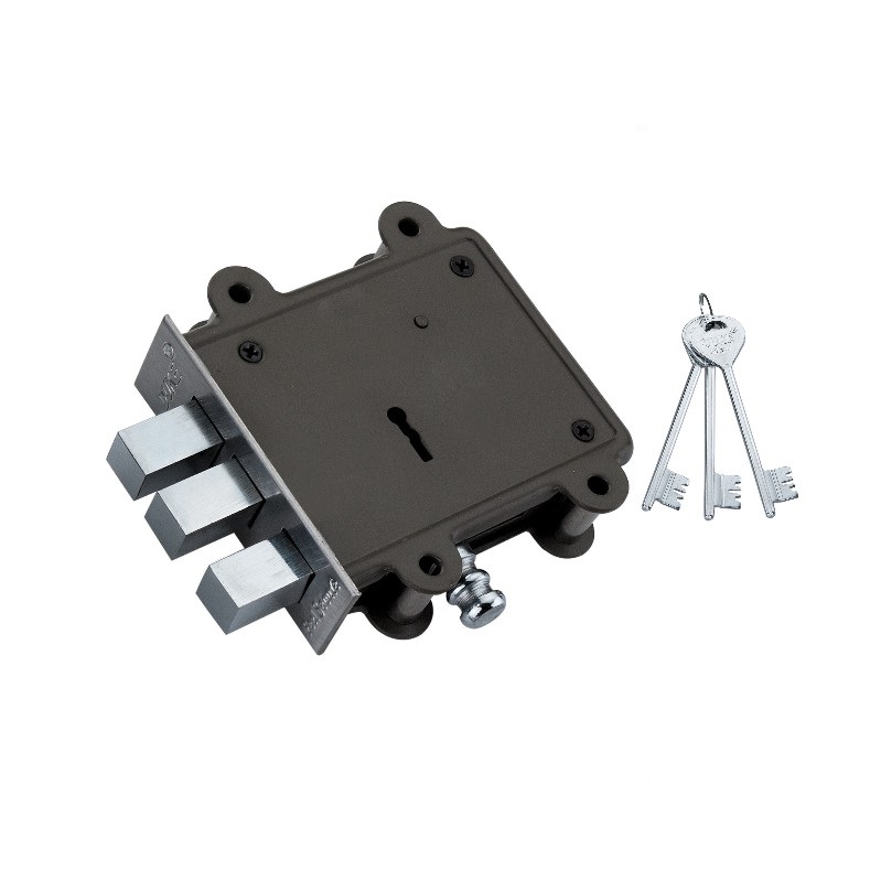 16050-691_image_0.jpg DUKE Mild Steel Lever Combination Key Door Locks DL2002