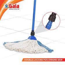 16050-942_image_0.jpg Gala Diamond Loop Mop Cotton 3.5 ft Blue