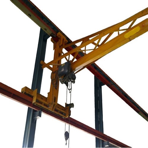 16051-5327_image_0.jpg Desol 100 - 5000 kg Electric Pillar Mounted Jib Crane