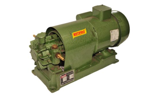 ROTOVAC TR10 0.5 hp 1040 rpm Vacuum Pumps 100 l/min