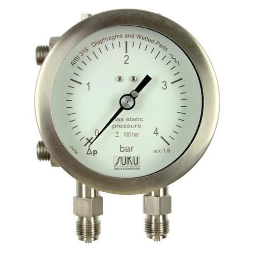 16054-105_image_0.jpg SUKU 0 - 200 psi Pressure Gauge 4 inch