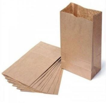 Plain Paper Bag 1 Kg Brown