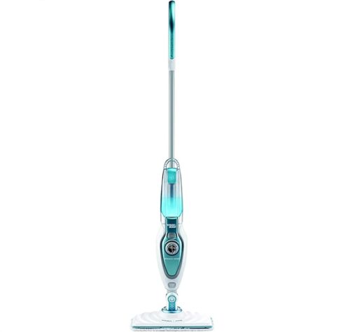 BLACK+DECKER Steam Mop Microfibre pad 16 x 34 x 3 cm White and Blue