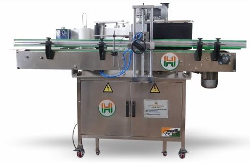 HINDUSTAN INDUSTRIES Round Bottle Labelling Automatic 2 kW 40 - 60 bottle/min Packaging Machine