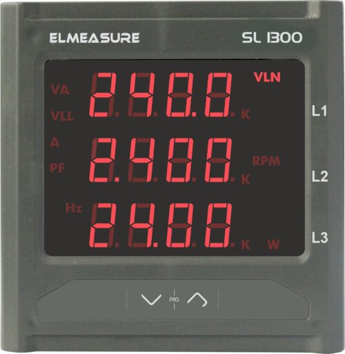 16056-1609_image_0.jpg ELMEASURE 40-300V Digital Voltmeter LED Display