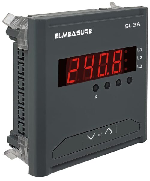 16056-1789_image_0.jpg ELMEASURE 180 to 300 VAC/DC Digital Voltmeter LED Display