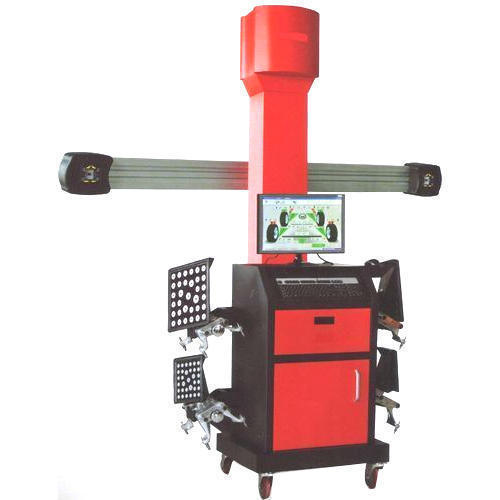 16056-249_image_0.jpg VISHKARMA ENGINEERS Wheel Alignment Machine 3D Passenger Car