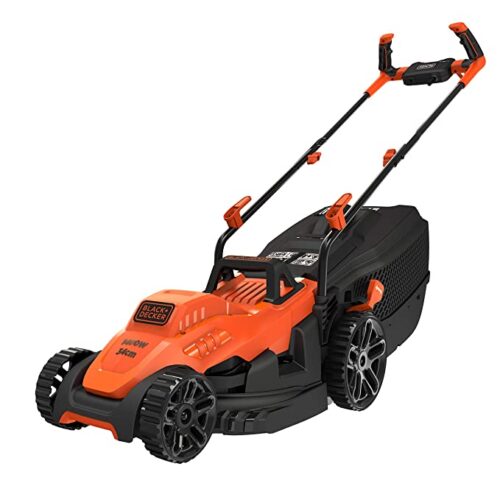 BLACK+DECKER BEMW461BH-GB Electric Lawn Mower 13 Inch