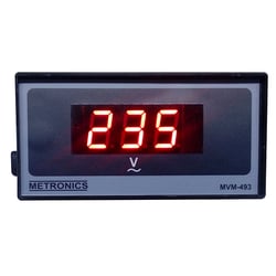 METRONICS 0-500 V Digital Voltmeter Digital