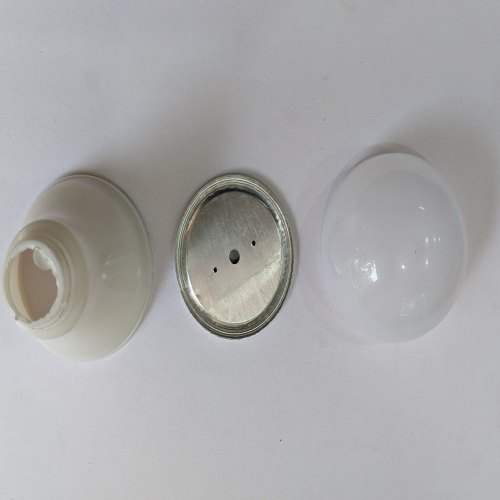 16064-12_image_0.jpg Turbo Lighting Aluminium & Polycarbonate E27 57 mm LED Bulb Housing