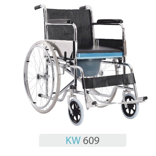 Y-Care KW 609 Manual Stainless Steel Wheel Chair upto 250 lbs