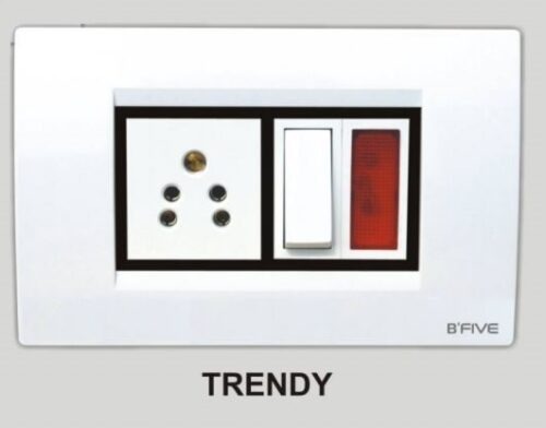 16087-3571_image_3.jpg B'FIVE B-72T 2 Module White Modular Switch Plate Cover