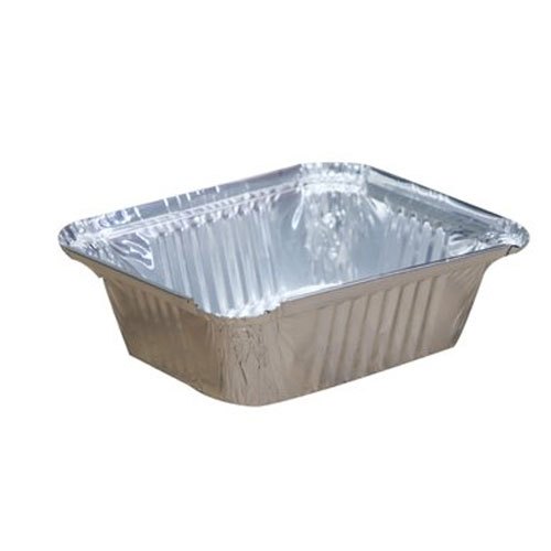 Aluminium Foil Disposable Bowls  450ml Silver