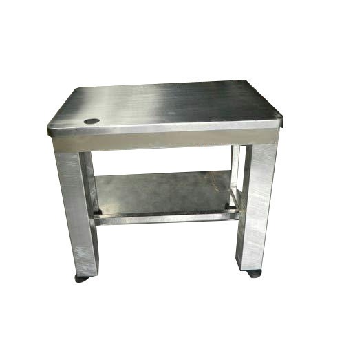 Stools Backless Silver