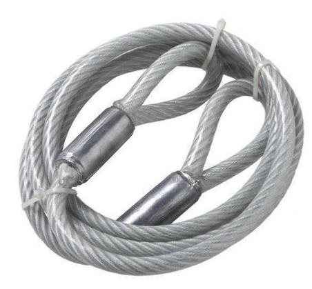 25 mm Steel Wire Rope SWR01 1570 N/mm2 100 m