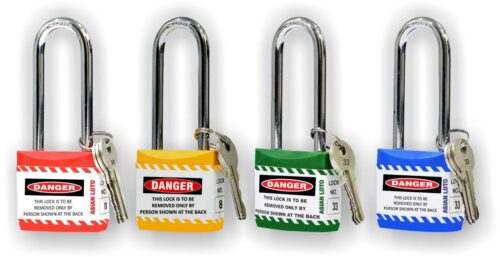 lukko safety Metallic Body ABS Insulated Loto Door Locks LS LC44