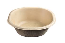16094-384_image_0.jpg Chuk Bagasse Disposable Bowls Square 88x88x33 mm Beige