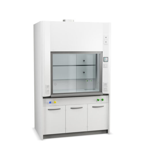 16094-624_image_0.jpg Stainless Steel Laboratory Fume Hood 50*50*50 mm