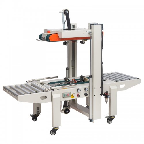16099-501_image_0.jpg Mahalaxmi Machines Carton Sealing Machine 220V/50Hz 5-10 box/Min Automatic Single Phase 980x1000x1300mm