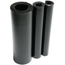 2 - 5 mm 60 m Black Rubber Sheet