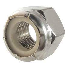 Threaded SS Lock Nuts 10 mm