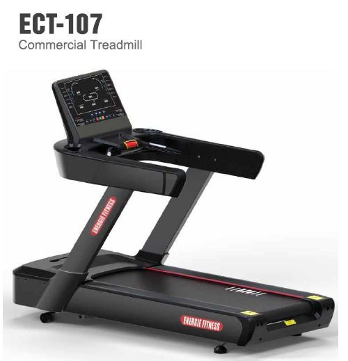 Energie Fitness 0.8-20km/h Treadmill ECT107 3 hp 63.5X23.5Inch