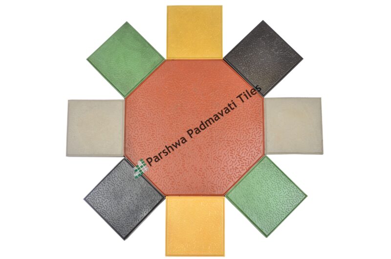 35 mm Octagon Paver Blocks 15 x 15 inch