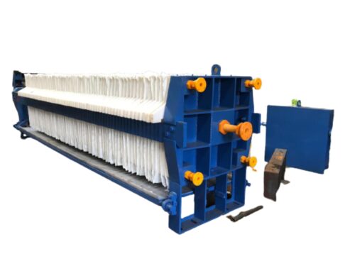 Amar Plastics MS Hydraulic Type Filter Press approx 18 L cake per chamber