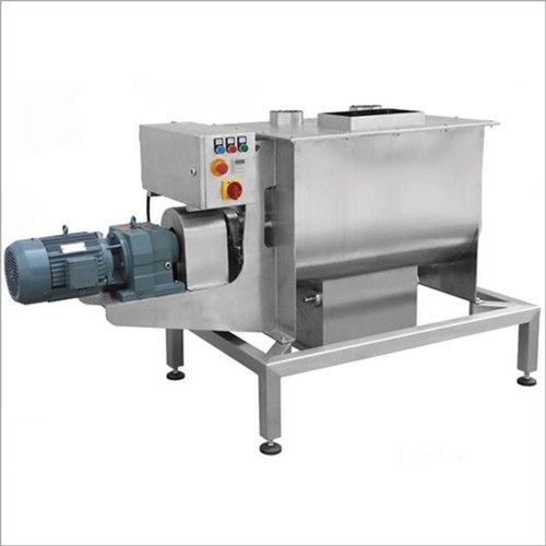 800 L/Hr Ribbon Blender 1 HP Stainless Steel