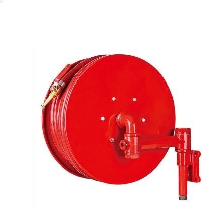 SAHOO AAAG 256SA Rubber Braided MS Sheet Swing Manual Fire Hose Reel