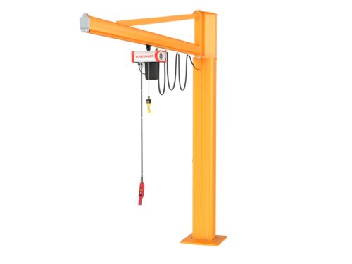 16110-1563_image_0.jpg Upto 7.5 ton Manual Wall Mounted Jib Crane