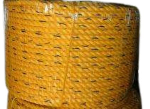 DRI GOLD STAR Polypropylene Twisted 2 - 32 mm Ropes Yellow