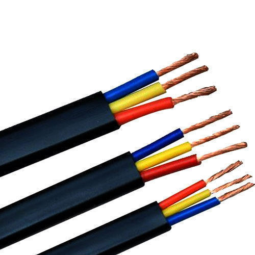 16114-334_image_0.jpg MAHAVEER CABLE AGENCY 3 Core Flat Submersible Cables IS 694:2010 - ISI