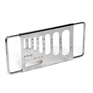 16118-1257_image_0.jpg HARIDARSHAN Steel Flakiness Gauge