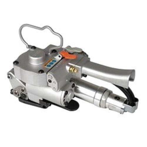 16119-1124_image_0.jpg Strapping Machines 1.5 sec/strap Semi Automatic Single Phase Silver