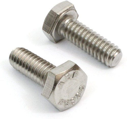 Anil Steel Trading M10 x 20 Hex Head Screw 4.6 Galvanized IS 1364
