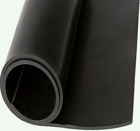1.5 - 50 mm Black Rubber Sheet