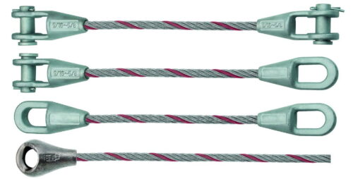 MHTA 1 - 2 m Socket End Wire Rope Sling 96 - 46000 kg