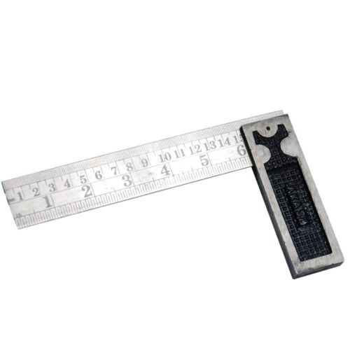 HUMMA TOOLS Stainless Steel Try Square 300 x 35 mm