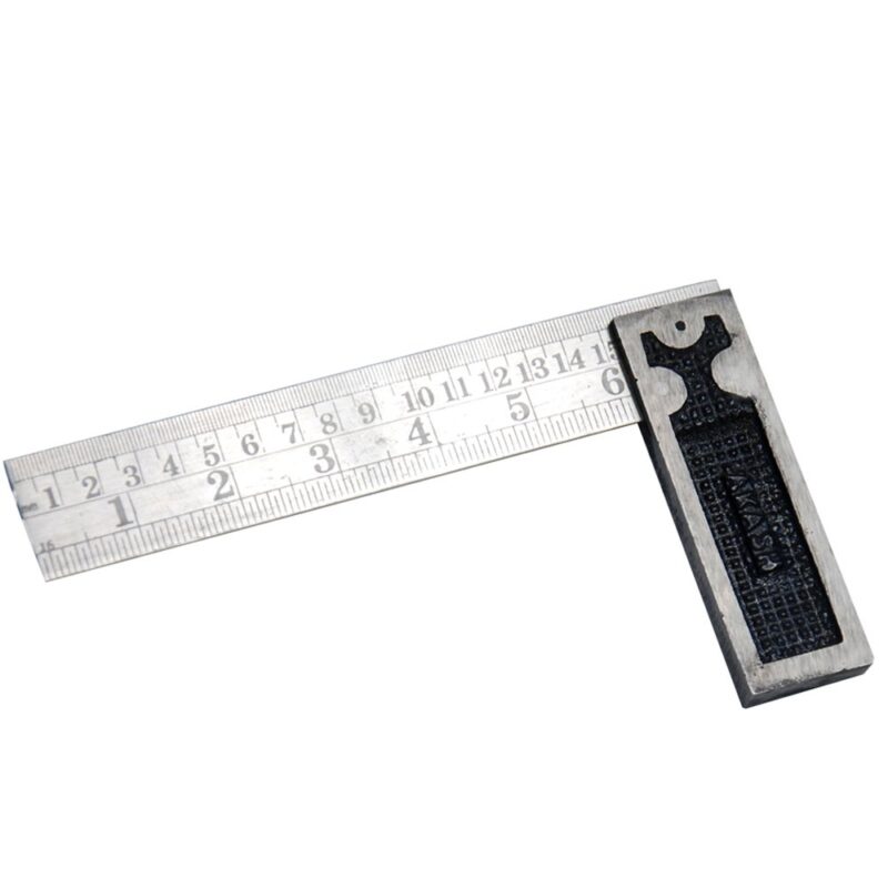 HUMMA TOOLS Stainless Steel Try Square 300 x 35 mm