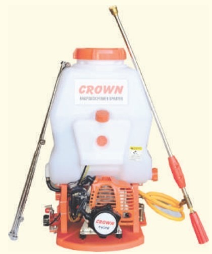 GR Battery Operated Sprayer CROWN SUPER PLUS 2 STROKE From 3 LPM 12 V From 15 L 90 cm Spray Gun