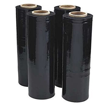 16126-225_image_0.jpg Vinayak Polymers 0.5 - 3 mm Stretch Polyethylene Film 50 inch Black