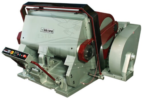 16126-74_image_0.jpg Guru Nanak Cast Iron Flatbed Die Cutting Machine Semi-automatic 1500 Sheets/hour