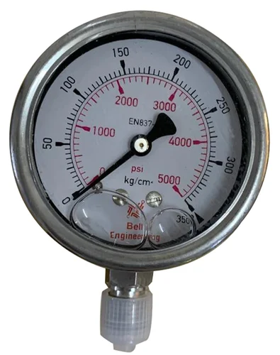 Bell Engineering 0 - 350 kg/cm2 Pressure Gauge 10 inch