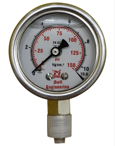 16136-306_image_0.webp Bell Engineering 0 - 150 psi Pressure Gauge 2.5 inch