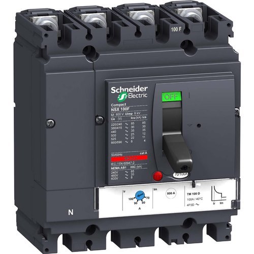 Schneider Electric 32 A 30 kA Four Pole MCCB